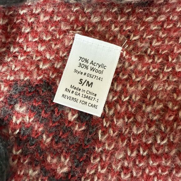 Morning Apple Women's Flyaway Sweater Vest Women's S/M Wool Blend Layering Piece - Picture 7 of 12